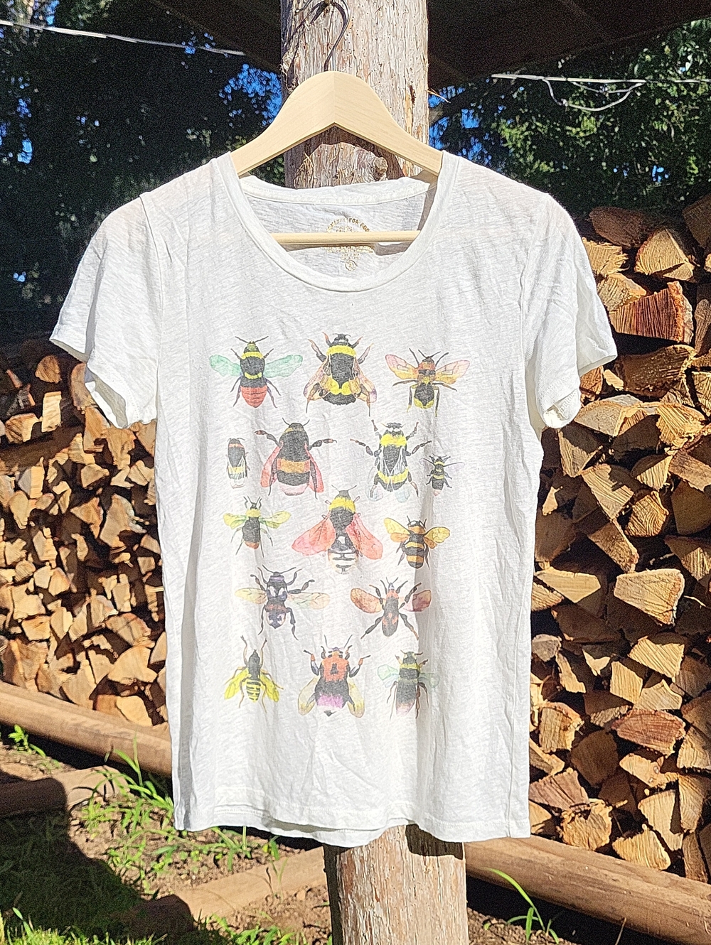 J Crew Xerces Bee Tee S